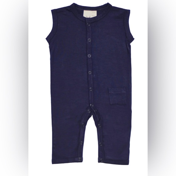Kyte Bamboo Tank Romper with Snaps 6-12M - Picture 1 of 3